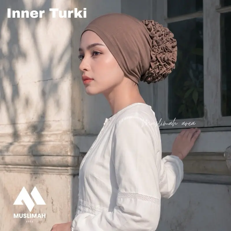 Ciput Turki Brukat Besar INNER TURKI CEPOL/CIPUT RENDA CEPOL - Dalaman Arab Instan
