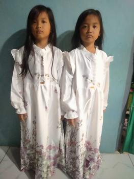 Product Review of Gamis Anak Maxmara Silk / Gamis Anak Premium Lebaran 2025 from i**2 0