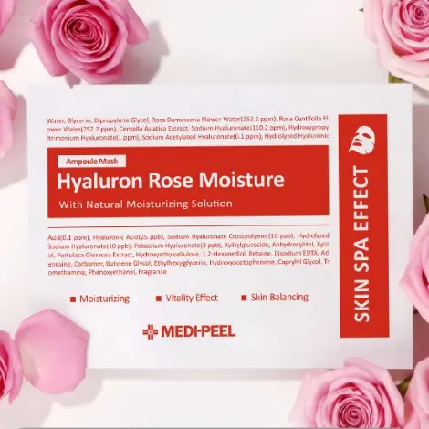 MEDI-PEEL MASK Hyaluron Rose 1EA