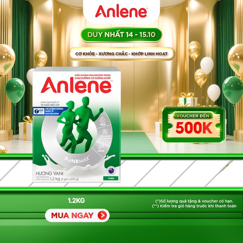 Sữa Bột Anlene Hương Vani 1.2Kg