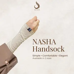 Handsock Jersey Muslimah Adem Nyaman Dipakai Seharian Sofie Syarie