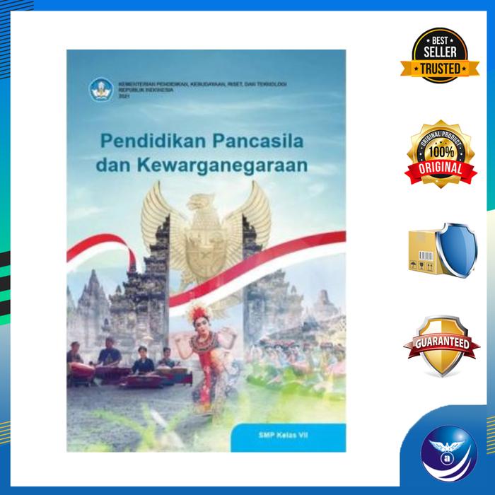 Gambar Penerbit Andi - BP Siswa - Pendidikan Pancasila dan Kewarganegaraan untuk SMP Kelas VII Kurikulum Merdeka dari Andi Publisher Kab. Sleman Tokopedia