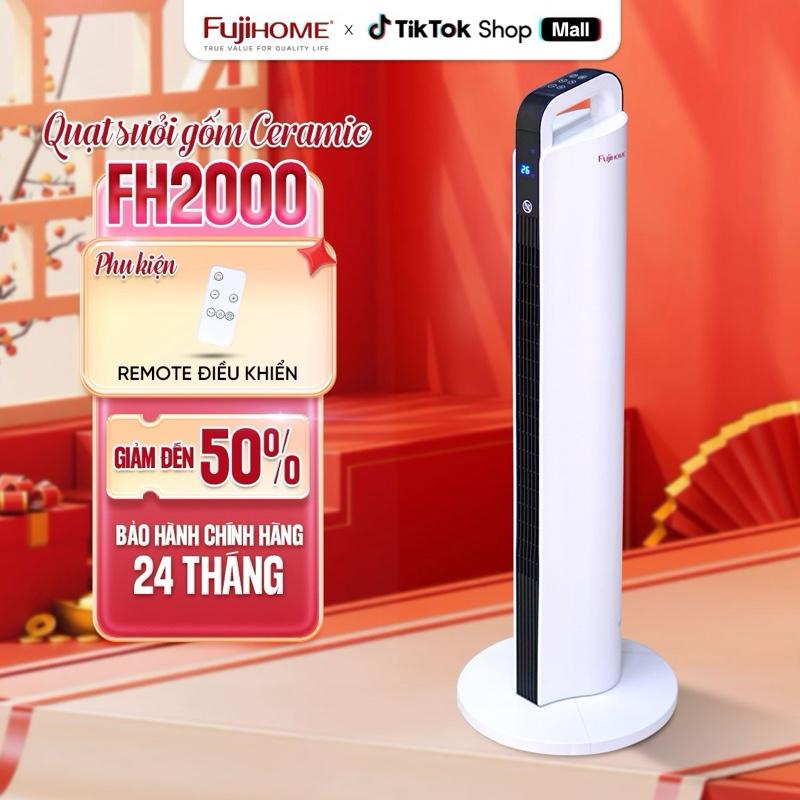 Máy sưởi FH2000 Nhập Khẩu không khô da quạt sưởi ấm điện tự ngắt tiết kiệm điện