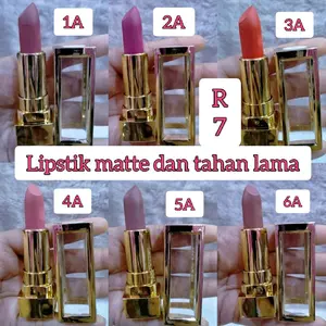 Lipstik Matte Murah (M7,R1,R3,R4,R5,R6,R7) / lipstik matte Murah dan tahan lamaa