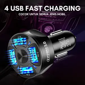 Thunderbolt Car Charger - Charger mobil 4in1