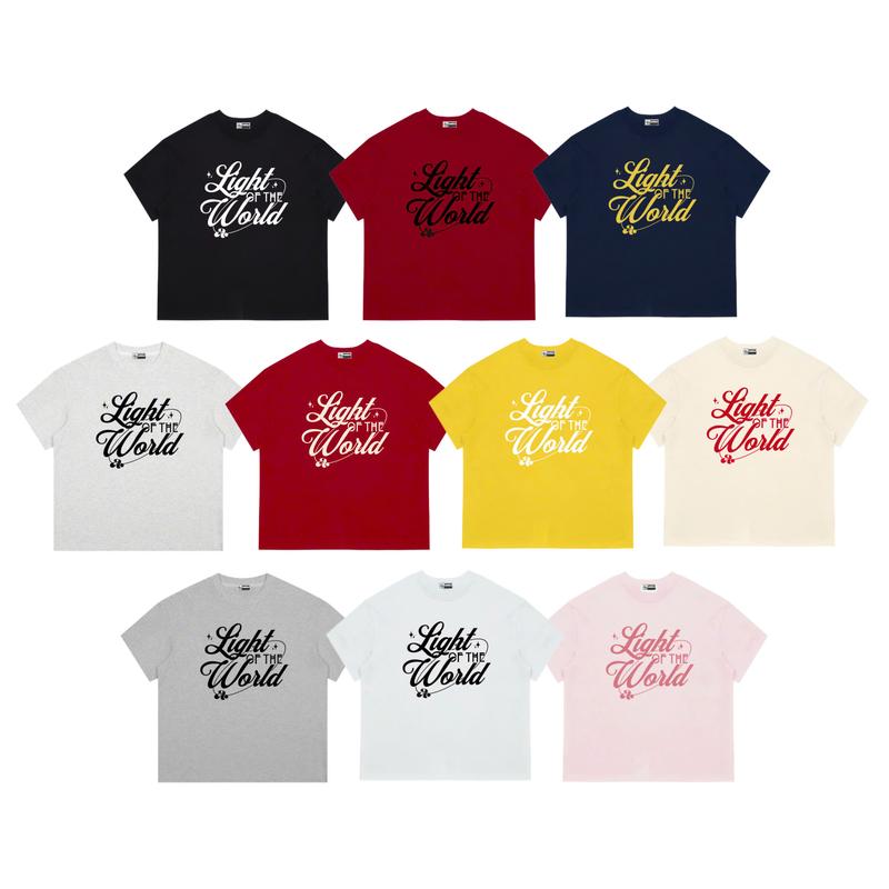 BST 2025 AB HOUSE - Áo thun Boxy form rộng LIGHT thời trang nam nữ