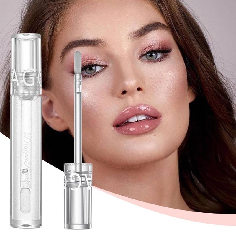 Son Môi Nước Tráng Gương Son Môi Thạch Bóng Sáng Bóng Trong Suốt Dưỡng Ẩm Chất Lỏng Lấp Lánh Dầu Môi Son tint Chăm Sóc