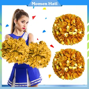 Sorak Cheerleader Nari Tari Pompom Bunga Bola Pompom