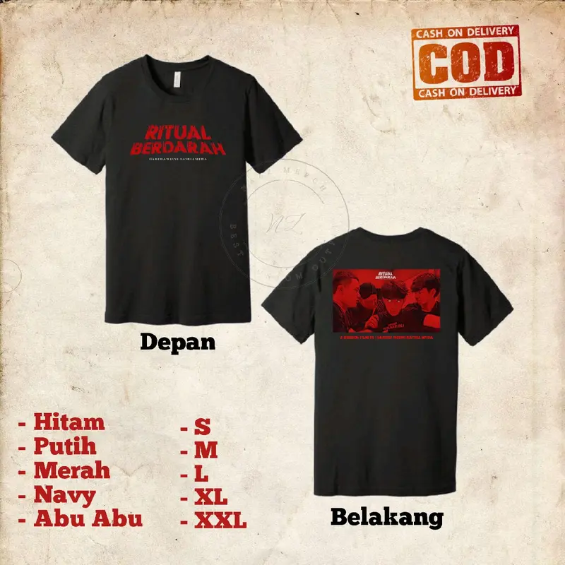 BAJU KAOS ANAK RITUAL BERDARAH GARUDA WISNU SATRIA MUDA Fashion 0