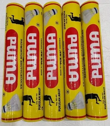 SHUTTLECOCK PUMA KUNING ORIGINAL 100%