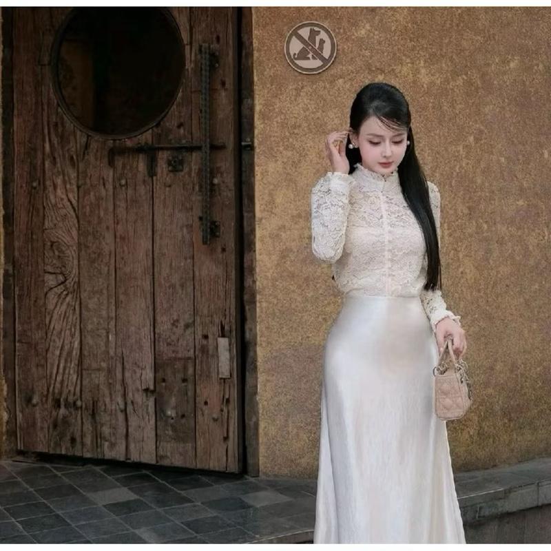 Bèo Béo Bigsize Chân Váy Satin Lụa Đuôi Cá Link 2 Form Bigsize 60-90Kg