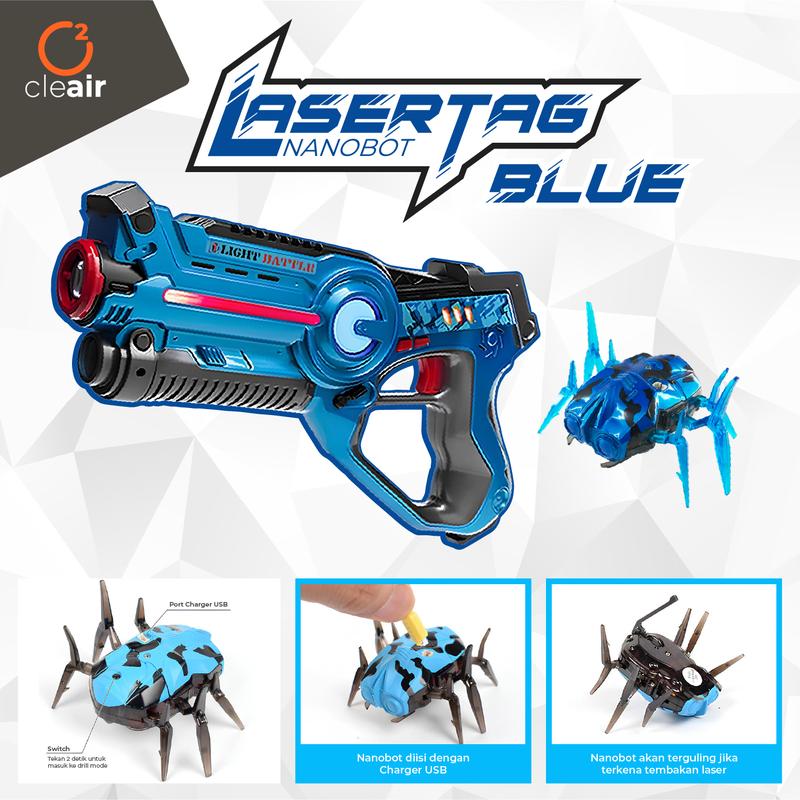 ADF - LASER TAG MAINAN ANAK ROBOT KUMBANG BERSUARA 2