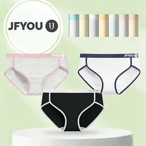 JFYOU Celana Dalam Wanita Ice Silk 10A: Anti-Bau,Tanpa Jahitan, 7 Hari Segar & Nyaman! Efektif Menekan Pertumbuhan 3 Jenis Bakteri,Warna Modis Morandi,Pita Renda Super Lembut dan Romantis,Sempurna dan Bebas Bocor Pendek. Muda