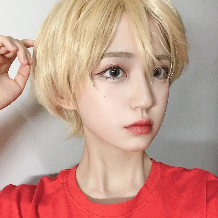WIG  RAMBUT PALSU COSPLAY PRIA COWOK DAILY HARAJUKU 06 KOREA 7