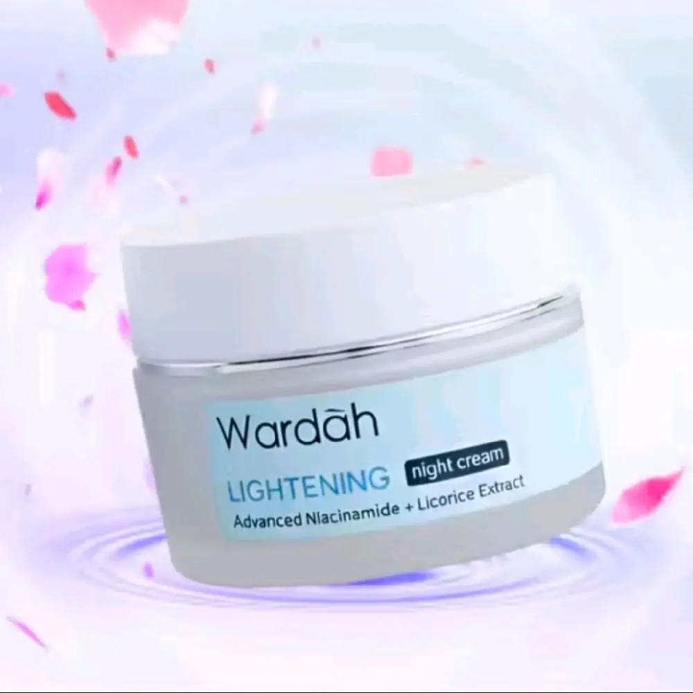 wardah lightening night cream 20g