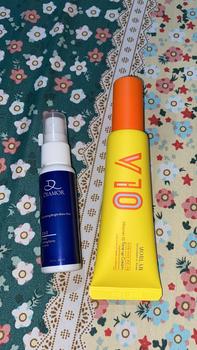 Product Review of MORLAB - PAKET COMBO BRIGHT ( 1 PCS MORLAB V10 VITMANIN TONE UP CREAM + 1 PCS NOURISHING BRIGHT GLOW MIST ) BPOM from 🪐**🪐 2