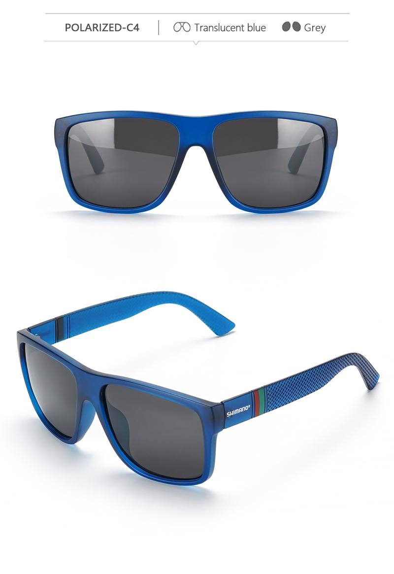 Product Introduction of Shimano Polarized Fishing Sunglasses Men Women Outdoor Sports Goggles Unisex Running Hiking Driving Eyewear UV400 Sun Glasses 11
