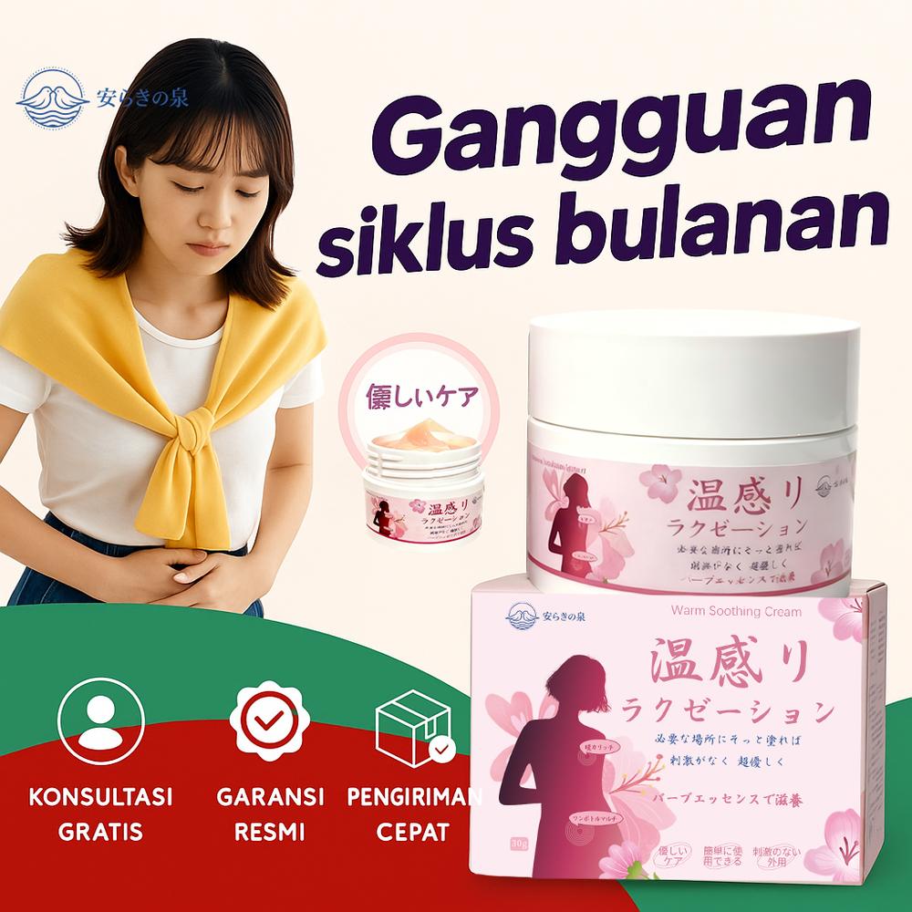 COD /Efek Cepat -Krim Hangat Perawatan Wanita, RedaNyeri Haid & Bantu Kulit Lebih Rapi & Lembut, Melindungi tubuh wanita dan menjaga kesehatan - 1 botol