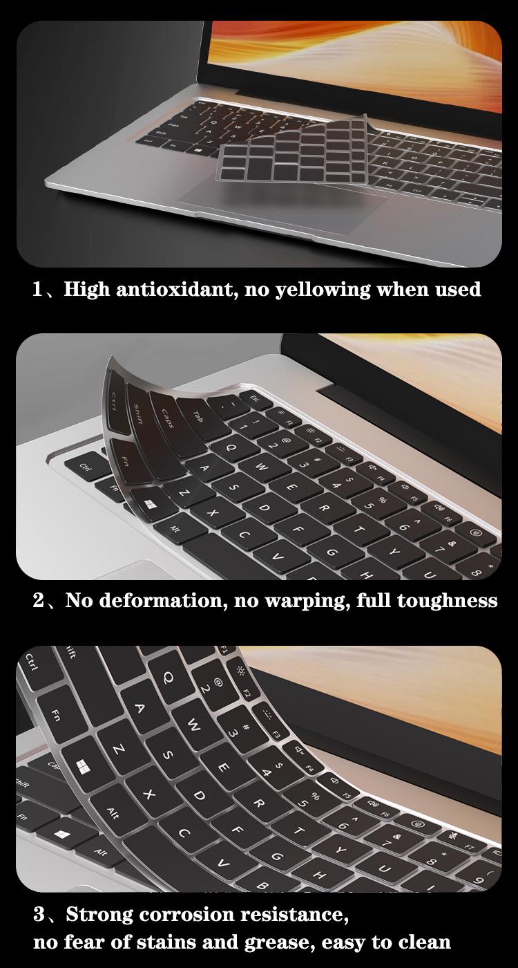 Product Introduction of For Vostro 16 15 14-inch keyboard film 5310\5320\5410\3420\5510\5515\5518\3500\3505\5501\5590 Laptop keyboard film liquid silicone dust and waterproof 2