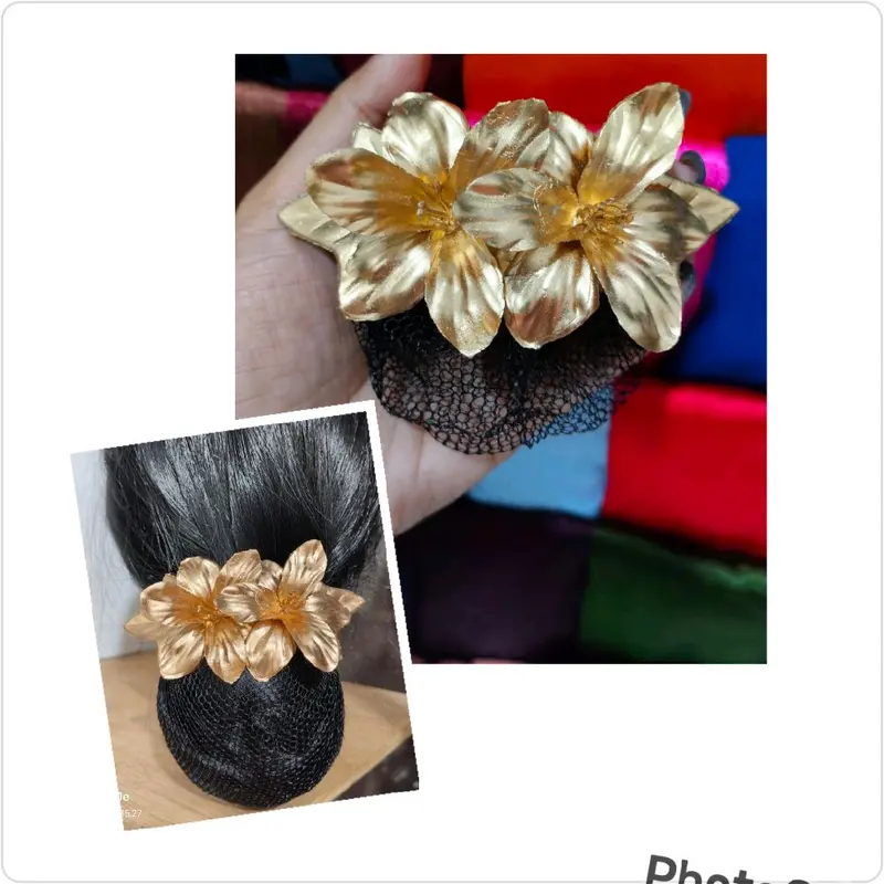 Jepit Rambut Arnet Motif Bunga - Model Terbaru - Clips 0