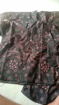 Product Review of FRONT CHOICE - TERBARU COUPLE SWEET BATIK COUPLE AYAH DAN ANAK LAKI LAKI - BATIK PRIA LENGAN PANJANG WARNA HITAM MOTIF SENTANI TERLARIS from I** A**H 0