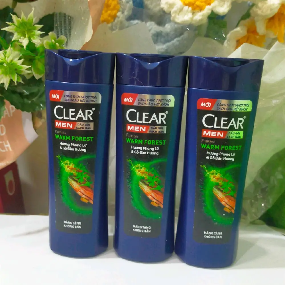 combo  3 chai dầu gội Cl ear m en dành cho nam 70ml ( shop giao mùi ngẫu nhiên)