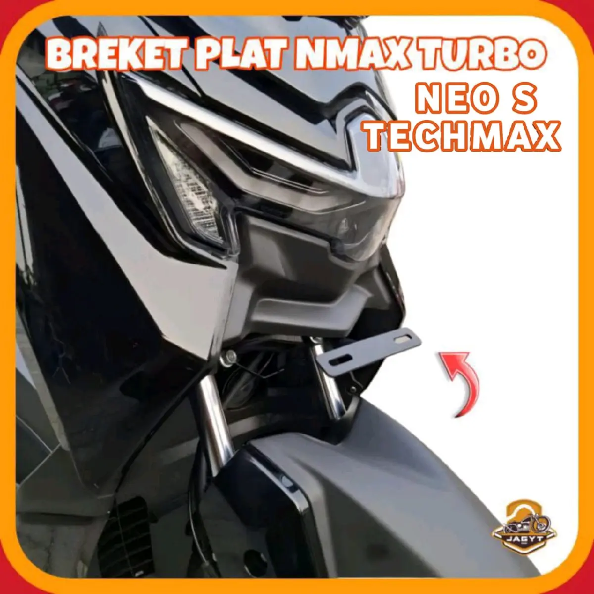 Breket Dudukan Plat No Nmax Techmax Turbo Nmax Neo S Aws Project Nomor