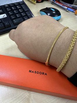 Product Review of MASDORA 916 Gold Bangle Gelang Tangan Emas ~ Lobster Hook Bajet Budget 5.00GM+ (EMAS 916/22K) from E**i Y**A 0