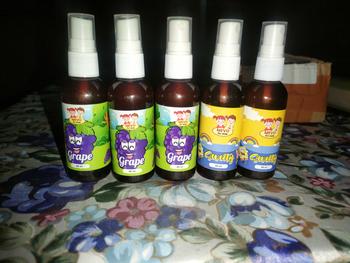 Product Review of Parfum Anak isi 5pcs botol / Parfum RedGum, Strowbery, Mango, Grape, Vanilla tahanlama neto 60ml from m**L 0