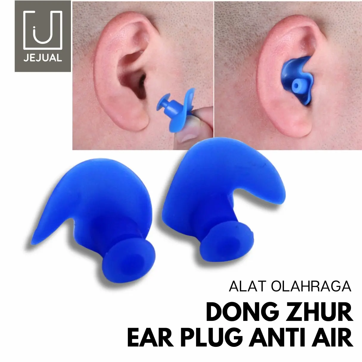 PENUTUP TELINGA Dong Zhur Ear Plug Alat Penyumbat Kuping Dari Air Case