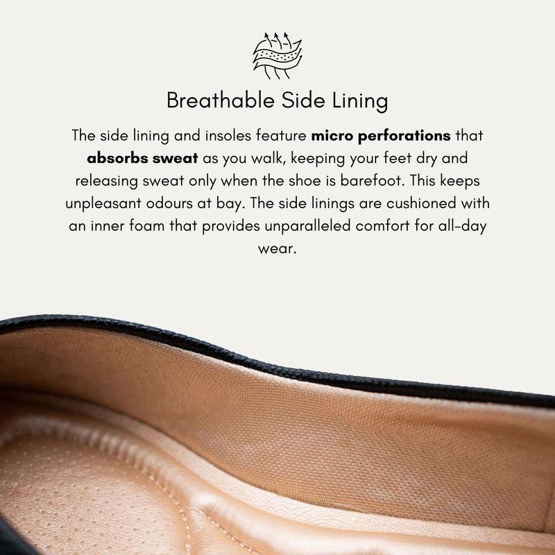 Product Introduction of DEAR BLISS Leticia Heart Black Pointed Toe Flats 5