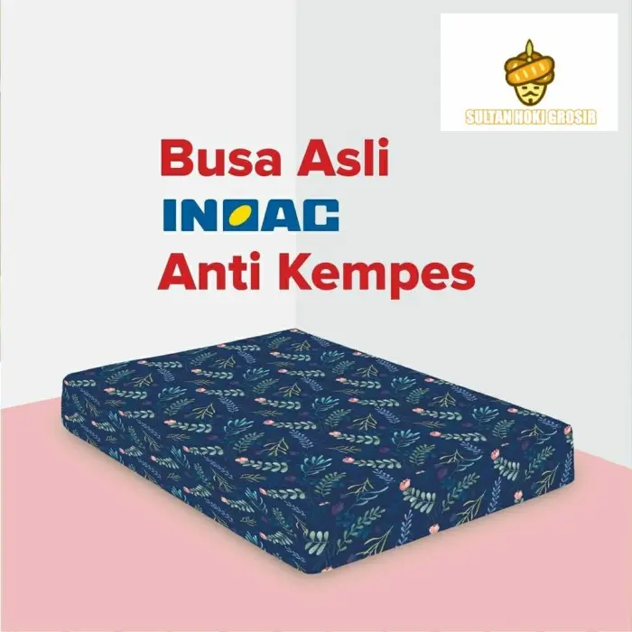 KASUR BUSA INOAC 200CM X 120CM X 10CM KEMPES GARANSI 10 TAHUN TERBARU 2024