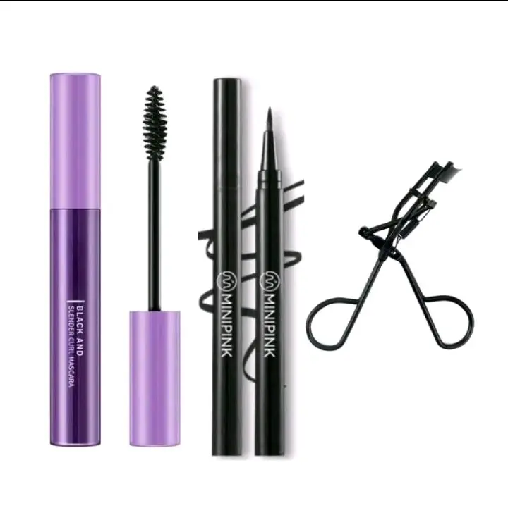 (3in1) Paket Bundling Mascara Eyeliner Pelentik Bulu Mata // Paket Kecantikan Mata