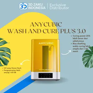 Anycubic Wash and Cure PLUS 3.0 Larger Size 2 in 1 Uniform Curing