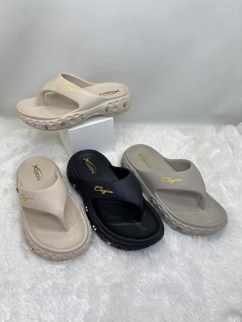 Product Introduction of (Size 36-40) Ceqiu EH67 Sandal Wanita Jepit Sandal Karet Korean Style Trendy 38