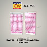 Gambar DELIMA Kantong Kertas Makanan Food Grade 1 Pack isi 100 pcs 11x8x24 cm - 100 Pcs - Polos dari Kiky Stationery Kota Surakarta 3 Tokopedia
