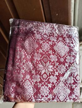 Product Review of Aywears - Set couple pasangan BURGUNDY kebaya brukat kurung malika dan rok songket dan kemeja battik pasanga.  Kondangan Wanita Pesta from •**√ 1