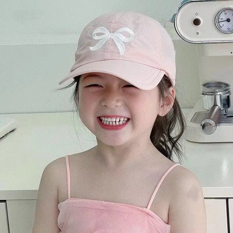 Mũ Mùa Hè Cho Trẻ Em, Mỏng Và Nhanh Khô, Mũ Mỏ Vịt, Nửa Đầu Rỗng Có Thể Buộc Đuôi Ngựa, Mũ Bóng Chày Che Nắng, Thích Hợp Cho Bé Gái Từ 2-8Y 5