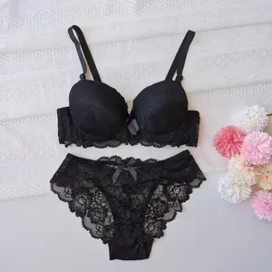 Bra Import Kawat Brukat Set BH + CD Ukuran 36 - 42