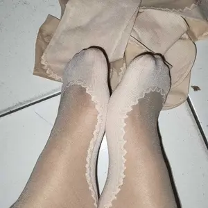 Kaus Kaki Wanita Hijab Transparan Ukuran Pendek Stocking Pendek Polos Transparan Kaos Kaki Hijab - 772