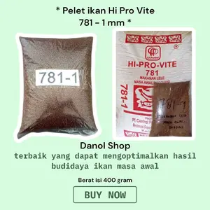 pelet ikan gurame lele mas nila patin Hi Pro Vite 781-1