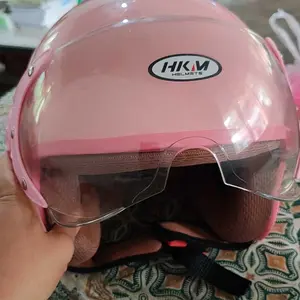 Helm HIJAB FRENDLY HKM Helm Elegan & Nyaman dengan Kaca Bening&Hitam Standar SNI untuk Dewasa Wanita & Pria Cash On Delivery Premium COD Motorcycle