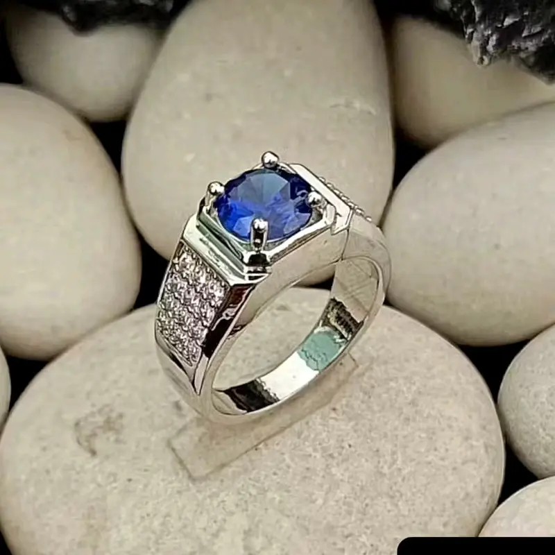 Cincin Pria Model Permata Terbaru Termurah - Rings 3