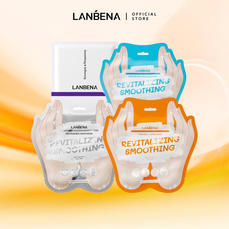 【LIVE Mặt Nạ Tay Mặt Nạ Chân LANBENA Hỗ Trợ Dưỡng Ẩm Hỗ Trợ Mềm Da Tay Dưỡng Da Tay Làm Đẹp Da 30g