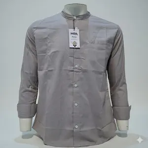 HSA Kemeja Koko Tangan Panjang Hulem Premium Bahan Katun Xigaret Nyaman Slim Fit Cocok untuk Acara Formal dan Sehari-hari kokopria