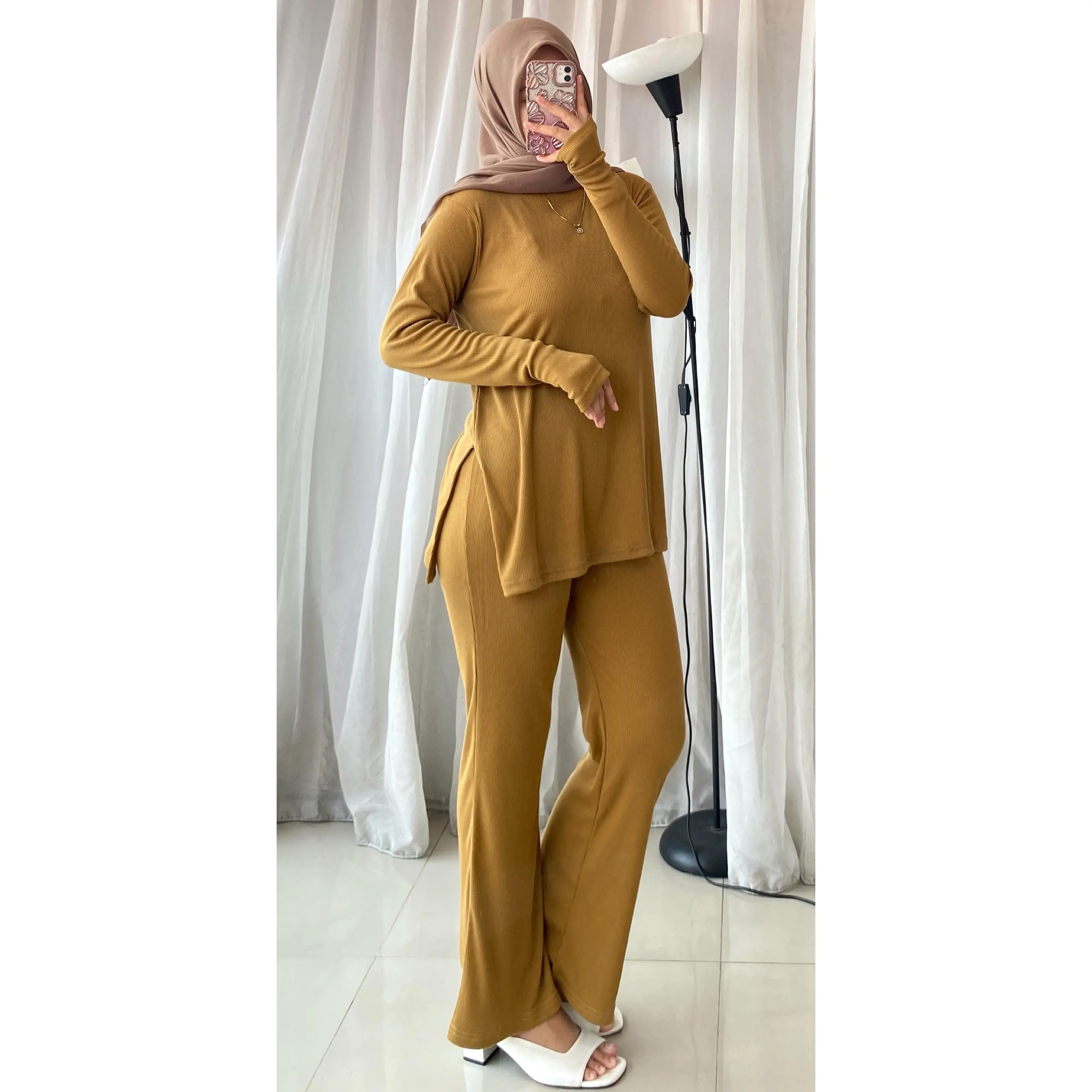 Set Olivia Cutbray Set Knitt Simple | Outfit Wanita Terbaru