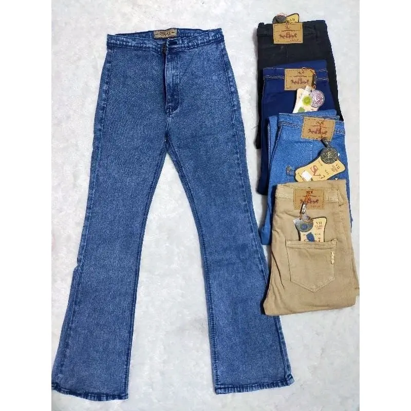 CELANA JEANS HIGHTWAIST CUTBRAY SV