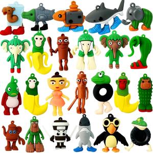 Set de 24 figuras de acción de Brainrot Italiano, muñecas coleccionables Tralalero Tralala, decoración de escritorio, regalo perfecto para fans