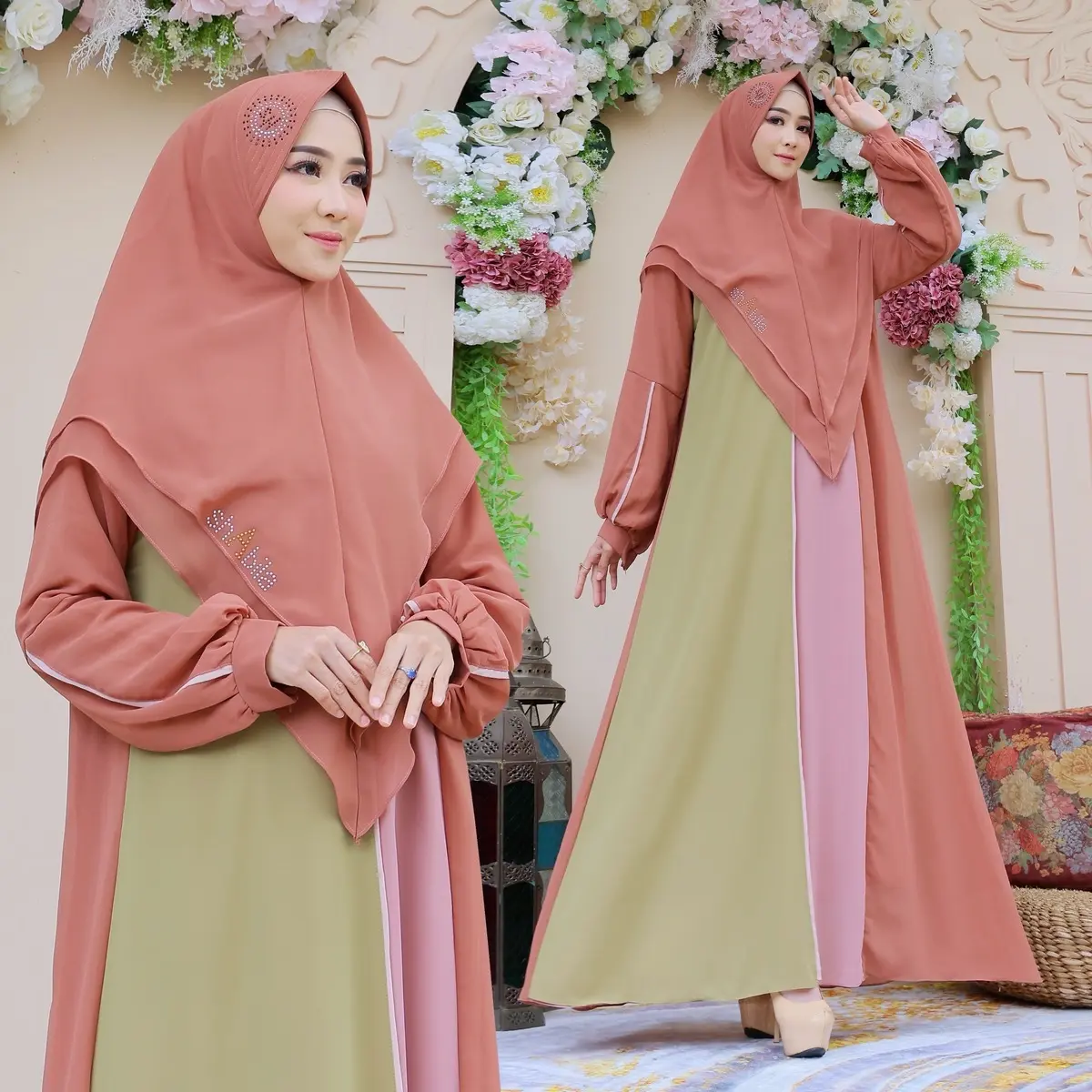 Deana syari super mewah syari original nyaman di pakai bahan adem