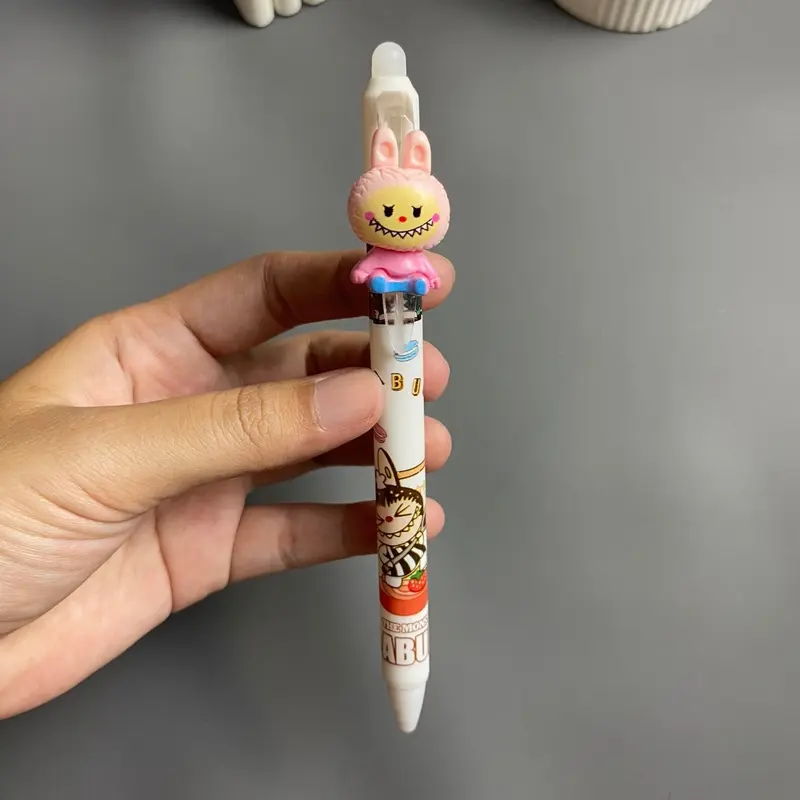 Pulpen Erasable Gel Motif Labubu Stationery Bisa di Hapus 2